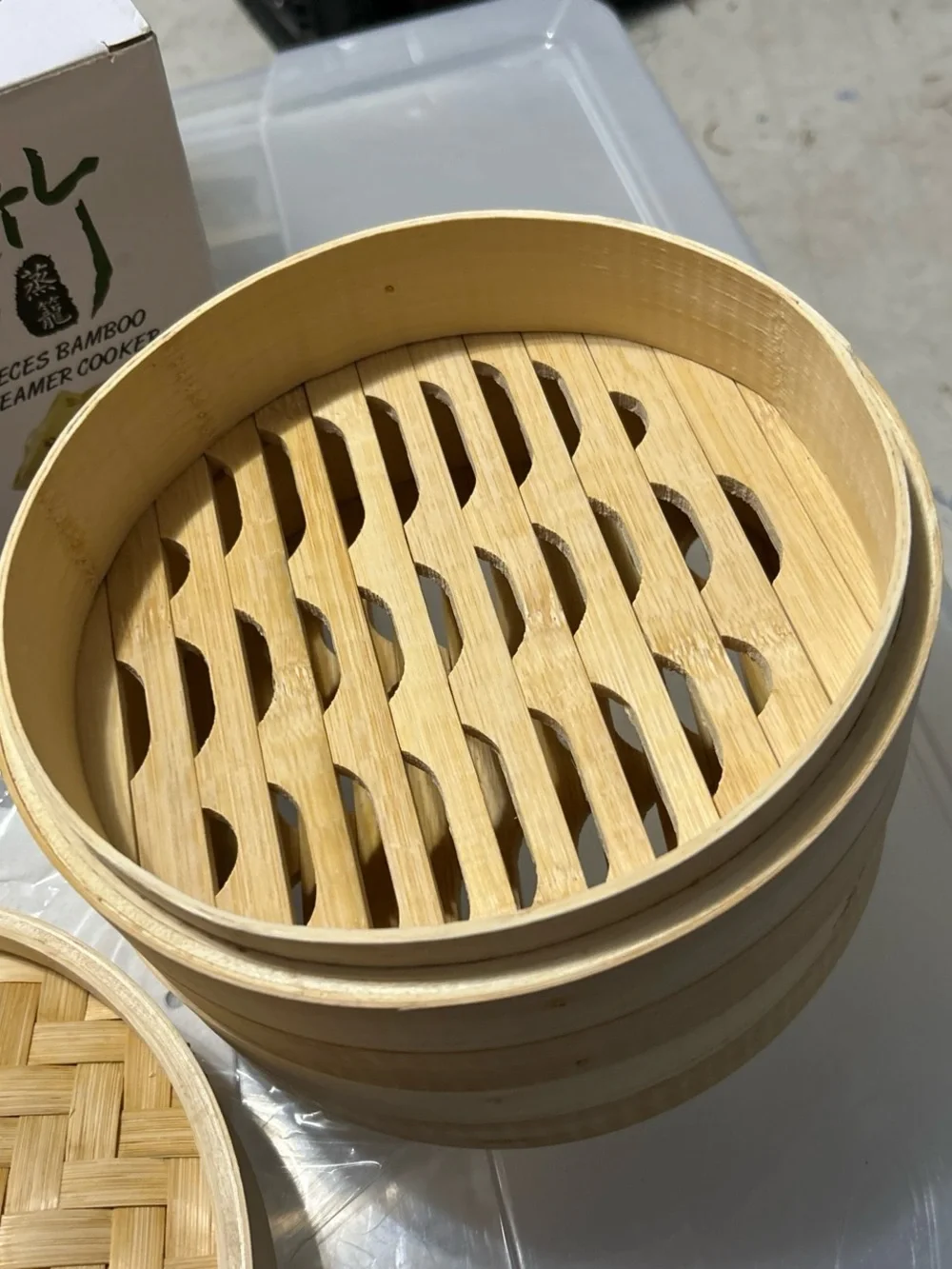 Bamboo Steamer Basket - Natural Bamboo